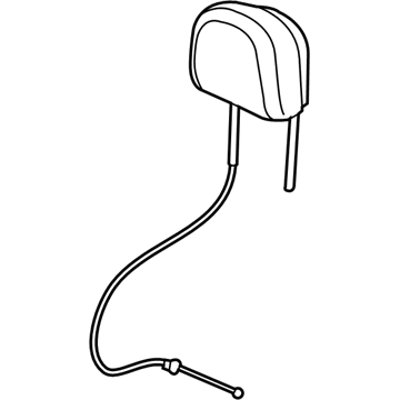 Buick 13489642 Headrest