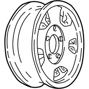 Chevy 9591783 Wheel