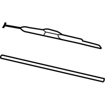 Pontiac 15214346 Wiper Blade