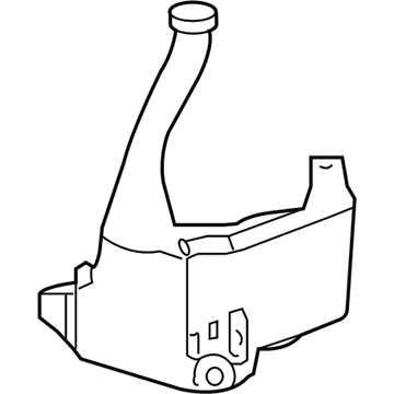 Pontiac 19151556 Washer Reservoir