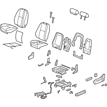 GMC 15904256 Seat Assembly