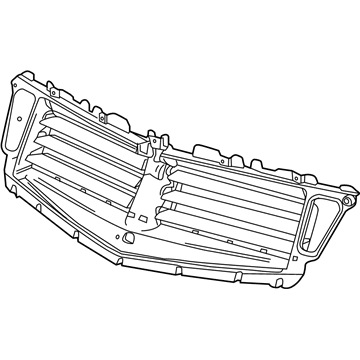 GM 23490310 Deflector Assembly, Front Bumper Fascia Air