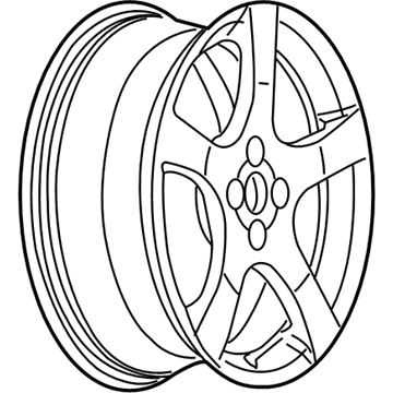 2009 Pontiac G5 Spare Wheel - 9595851