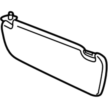 Chevy 96448400 Sunvisor