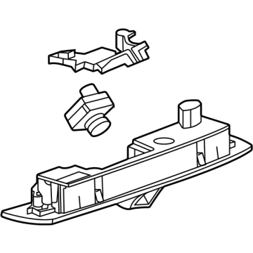 Chevy 84117419 License Lamp Assy