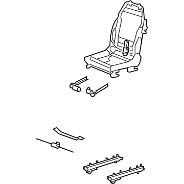 Chevy 20825564 Seat Frame