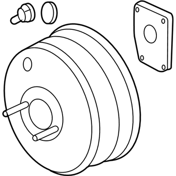 2010 Saturn Vue Brake Booster - 15835854