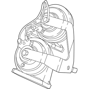 Buick 13472523 Horn