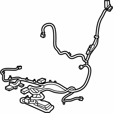 GM 84280993 Harness Assembly, F/Seat Wrg