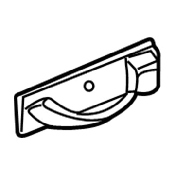 GM 25705254 Handle Assembly, Front Side Door Inside