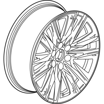 Cadillac Escalade ESV Spare Wheel - 23376239