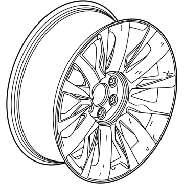 Cadillac Escalade Spare Wheel - 23376238