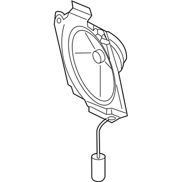 GM 15176761 Speaker Assembly, Radio Rear Side Door