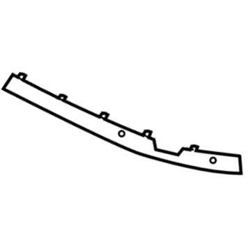 GM 84467595 Weatherstrip Assembly, Hood Si