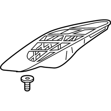 GM 23333522 Scoop Assembly, Quarter Panel Air *Limited Addi