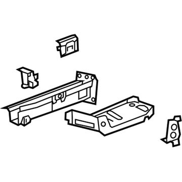 Buick 84284582 Rail Extension