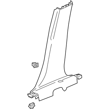 Cadillac 84568761 Lower Center Pillar Trim