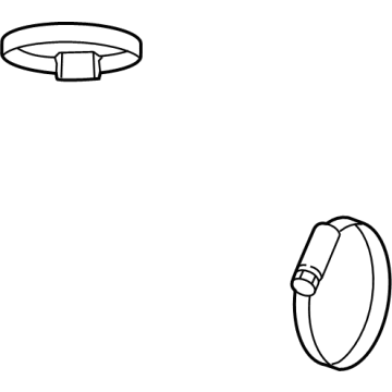 Buick 13315931 Outlet Duct Clamp