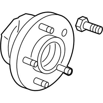 GMC 13547478 Hub Assembly