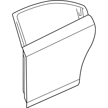 GM 25993764 Door Assembly, Rear Side