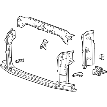 GMC 85544204 Radiator Support