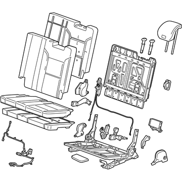 GMC 23465409 Seat Assembly