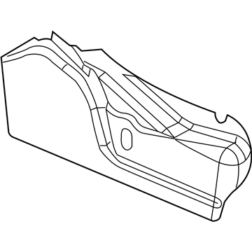 GM 88941717 Cover,Passenger Seat Riser Finish *Neutral