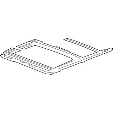 Hummer 25810291 Sunroof Frame