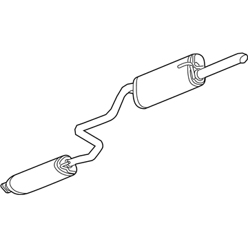 2013 Chevy Sonic Muffler - 94543606