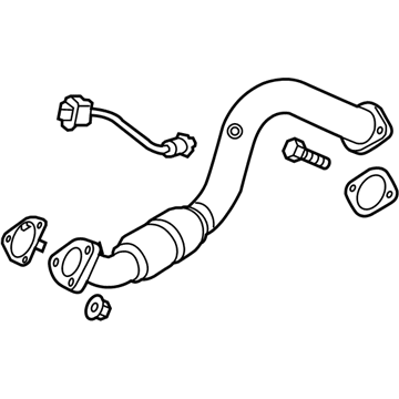 Chevy 95129306 Front Pipe