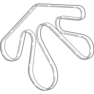 Chevy 12662028 Serpentine Belt