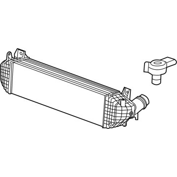 Cadillac 84577608 Auxiliary Radiator