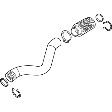 Cadillac 84009656 Inlet Tube