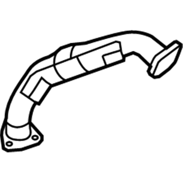 Pontiac Montana Exhaust Pipe - 12624024