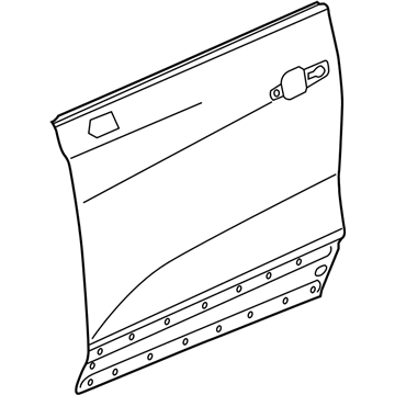 GM 84434632 Panel Assembly, Front S/D Otr