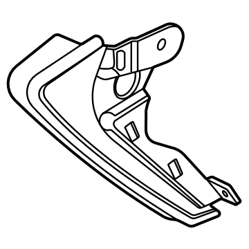 GM 84397174 Filler Assembly, I/P Lwr T/Pnl Otr *Black