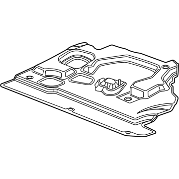 GM 84638461 Insulator Assembly, I/P Lwr T/Pnl *Black