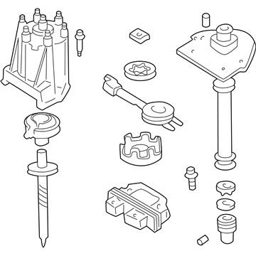 GMC 12598210 Distributor Assembly