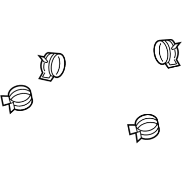 GMC 90572594 Outlet Hose Clamp