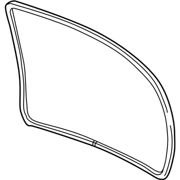 GM 15294464 Weatherstrip Assembly, Lift Gate