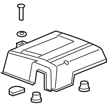 GM 25916397 Shield Assembly, Drive Motor Generator Control Module Sight