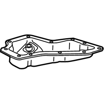 Cadillac 12647615 Lower Oil Pan