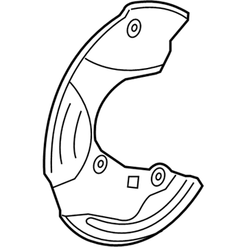 Chevy 92199930 Splash Shield