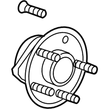 Chevy 13546785 Hub & Bearing