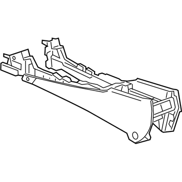 Cadillac 23243380 Console Base