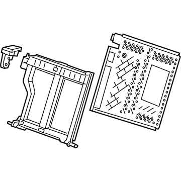 GM 22873348 Frame Assembly, Rear Seat Back