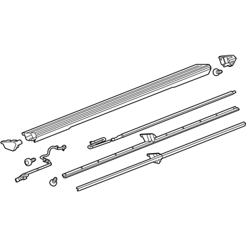 Cadillac 84540920 Step Bar Assembly