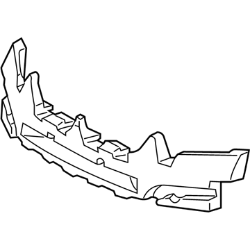 GM 88973775 Absorber,Front Bumper Fascia Energy