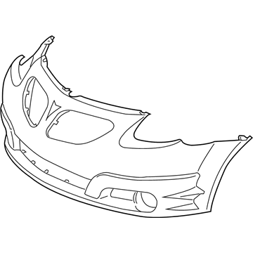 Pontiac 88973374 Bumper Cover