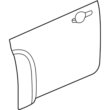 GM 15787110 Panel, Front Side Door Outer